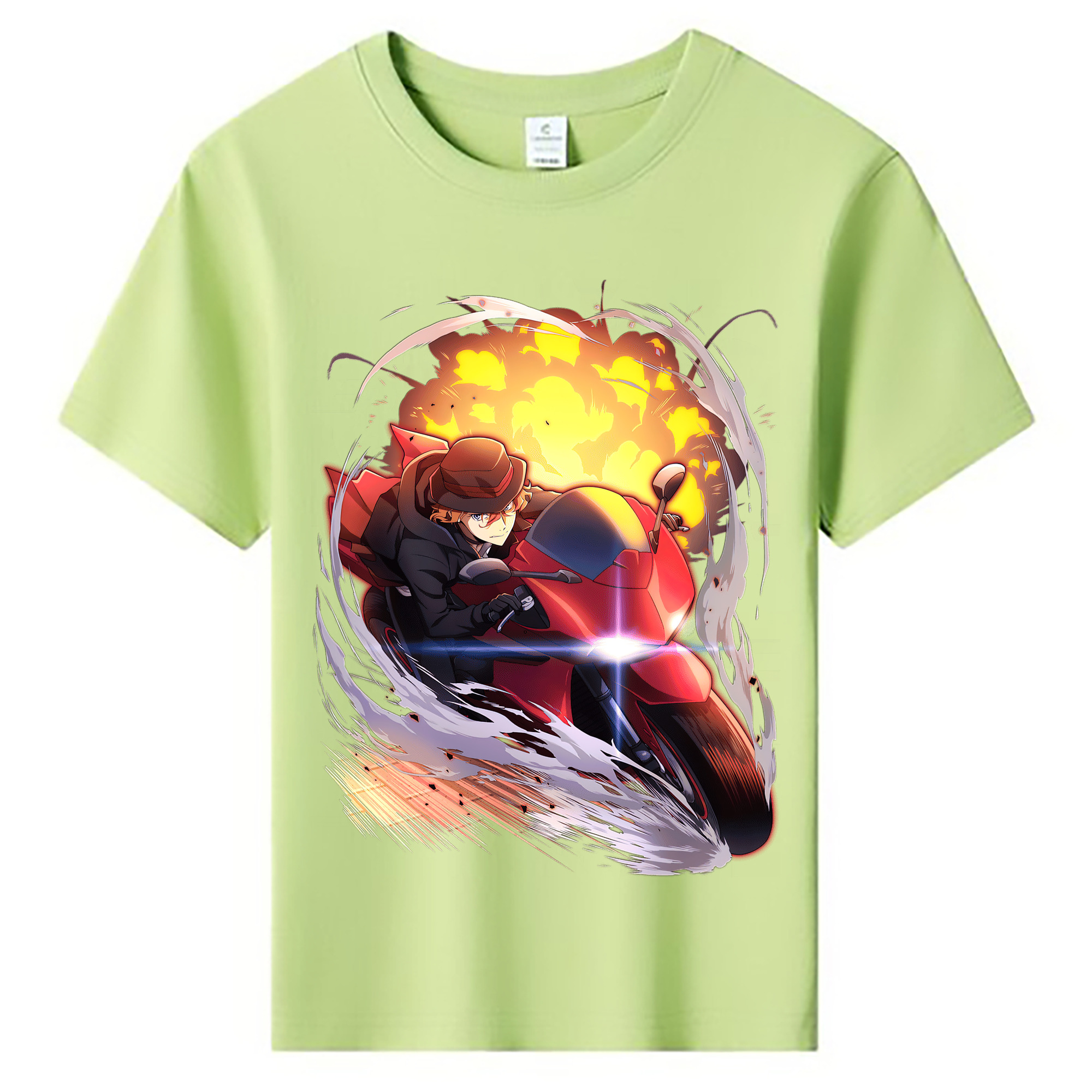 （画像用） 文豪ストレイドッグス Bungo Stray Dogs 綿100％キッズTシャツ（フロントプリント）